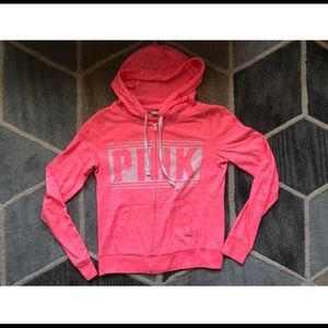 VS PINK zip up hoodie